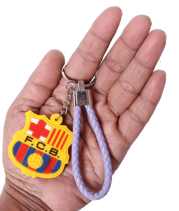 Multicolor_Fcb_Barcelona_Football_Club_Logo_Premium_Key_Chain_Pendant_For_Car_&_Bike_Gifting_With_Fan_Item_Men_Sport_Keyring_&_Keychain_Key_Chain_Sports()