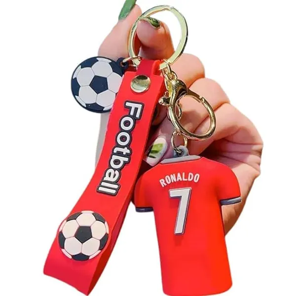 Multicolor_Football_Jersey_Keychain,Cartoon_Cute_Doll_Keyring_Holder,Keychain_For___For_School_Bag,Keychain_Hook_Holder_For_Bikes_&_Car_Keychains,Pendant_Hanging,Gifts_Keychain_For_Boys