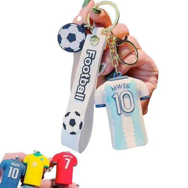 Multicolor_Football_Jersey_Keychain,Cartoon_Cute_Doll_Keyring_Holder,Keychain_For___For_School_Bag,Keychain_Hook_Holder_For_Bikes_&_Car_Keychains,Pendant_Hanging,Gifts_Keychain_For_Boys
