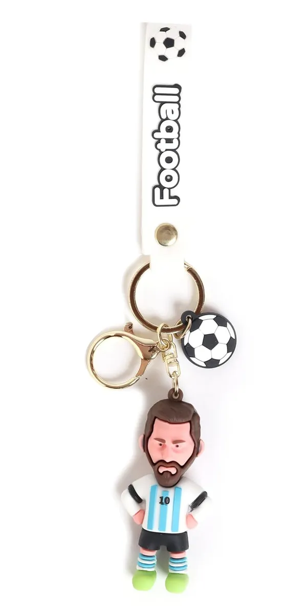 Multicolor_Messi_Blue_Jersey_3D_Rubber_Keychain_With_Strap,Messi_Keychain,Football_Keychain,Lionel_Messi_Keychain,Key_Chain_Set_Perfect_For_Birthdays,Parties