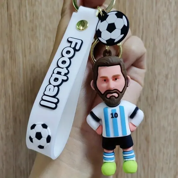 Multicolor_Messi_Blue_Jersey_3D_Rubber_Keychain_With_Strap,Messi_Keychain,Football_Keychain,Lionel_Messi_Keychain,Key_Chain_Set_Perfect_For_Birthdays,Parties