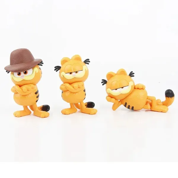 Garfield_Cat_Figure_Model_Toys_6PCS/Se-_6-9CM_Collectible_for_Children_&_Fans