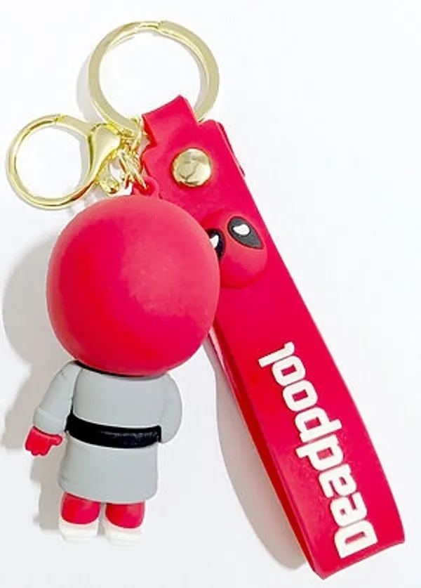Multicolor_Action_Hero_3D_Keychain_With_Strap_Action_Figure_Keyrings_For___&_Bags_Decor
