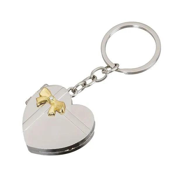 Multicolor_Heart_Shape_Double_Book_Photo_Frame_With_Picture_Openable_Mini_Photo_Frame_Safe_Keychain_Key_Chain_Valentine_Gift_For_Couples,Best_Gift_Idea_(Random_Design)_(Heartshaped)