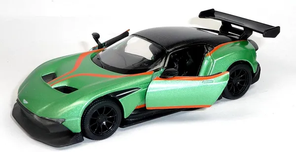 Kinsmart_Green_Aston_Martin_Vulcan_Metal_1:38_Diecast_Model_Car_For
