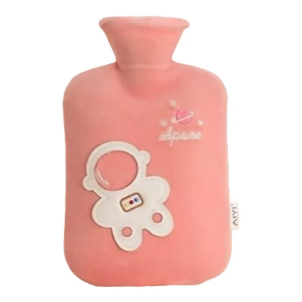 Multicolor_Hot_Water_Bag_With_Plush_Cover_For_Pain_Relief_Heating_Bag,Bottle,_Heating_Pad,Water_Bag_With_Cute_Astronaut_Design_Soft_Cover,Hot_Water_Bottle_&_Rubber_Bottle_1000_Ml