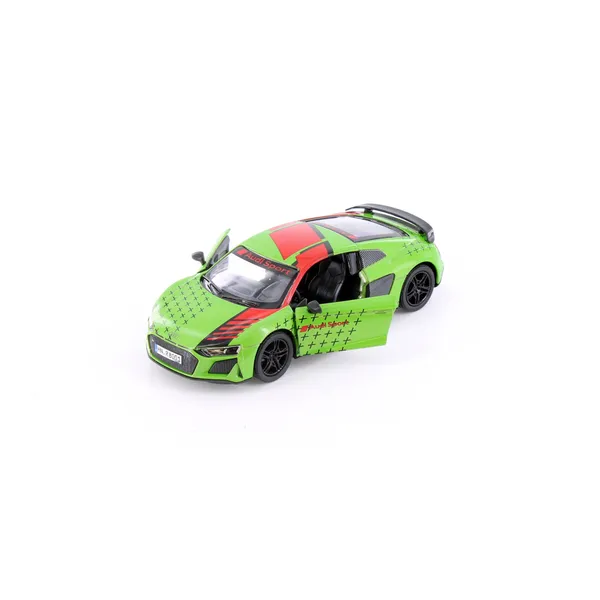 Kinsmart_Green_2020_Audi_R8_Coupe_Livery_Edition_Metal_1:36_Diecast_Model_Car_For