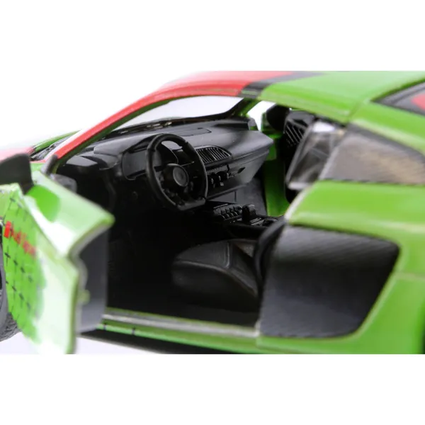 Kinsmart_Green_2020_Audi_R8_Coupe_Livery_Edition_Metal_1:36_Diecast_Model_Car_For