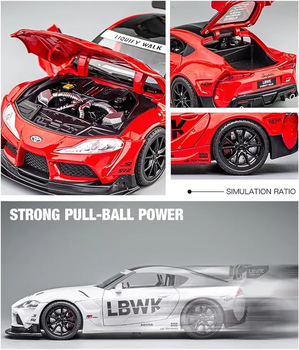 Kinsmart_Red_Toyota_Gr_Supra_Racing_Concept_Metal_1:36_Diecast_Model_Car_For