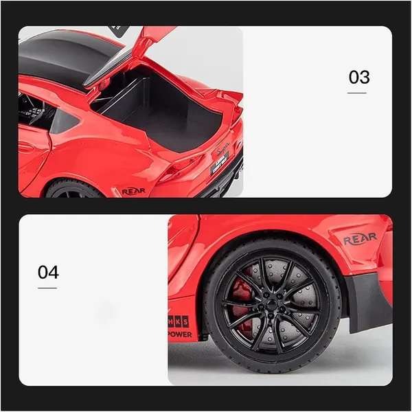 Kinsmart_Red_Toyota_Gr_Supra_Racing_Concept_Metal_1:36_Diecast_Model_Car_For