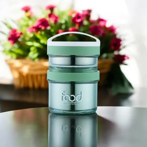 Multicolor_900_Ml_Dual_Layer_Stainless_Steel_Tiffin_Lunch_Box_For__,_Adults,_Leakproof_Lunch_Box,_Foodsafe_Materials,_Removable_Steel_Containers._(Green)