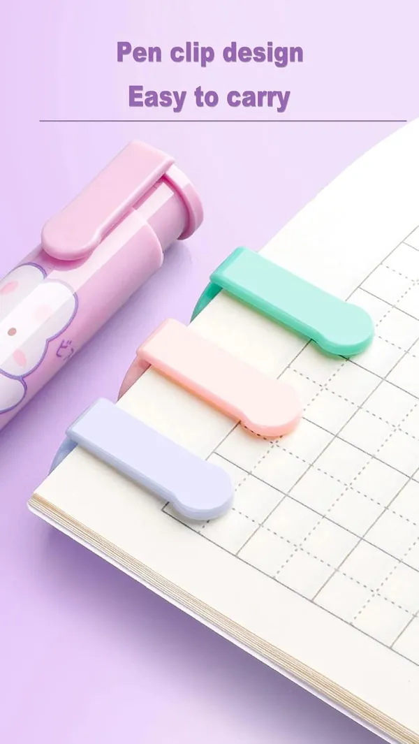 Multicolor_Beautiful_Retractable_Pen_Style_Cartoon_Eraser_For_Children_And_Birthday_Return_Gifts_Pack_Designs_And_Color_May_Vary_(Pack_Of_10)