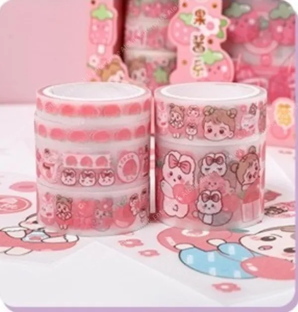 Multicolor_Washi_Tape_Set,_Cute_Washi_Tape_Set,_Designer_Decorative_Masking_Tapes_For_Diy_Crafts_Arts_Scrapbooking_Bullet_Journal_Planners_(Washi_Tape_6)