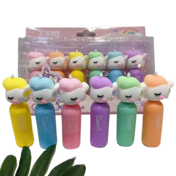 Multicolor_Pastel_Highlighters_6_Pcs_Aesthetic_Highlighters_Pens,_Highlighters_For_Book_Marking,_Line_Markers_Pens,_Chisel_Tip_Fine_Grip_Marker_Pen,Highlighter_Marker_Pens_(Unicorn)
