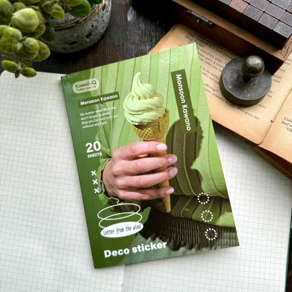 Multicolor_Magazine_Sticker_Booklet,Sticker_Book_Set_20_Sheets/240+_Paper_Retro_Creative_Notebook_Decoration_Stickers,Stickers_For_Project,_Japanese_Style_Stickers,Journals,Scrapbooking_(Green)