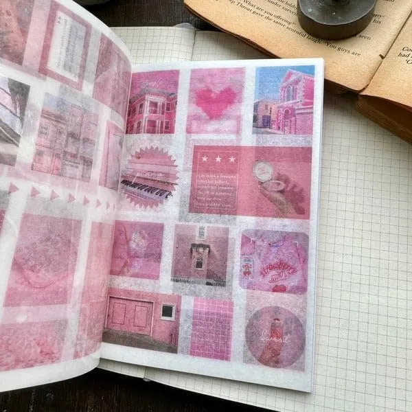 Multicolor_Magazine_Sticker_Booklet,Sticker_Book_Set_20_Sheets/240+_Paper_Retro_Creative_Notebook_Decoration_Stickers,Stickers_For_Project,_Japanese_Style_Stickers,Journals,Scrapbooking