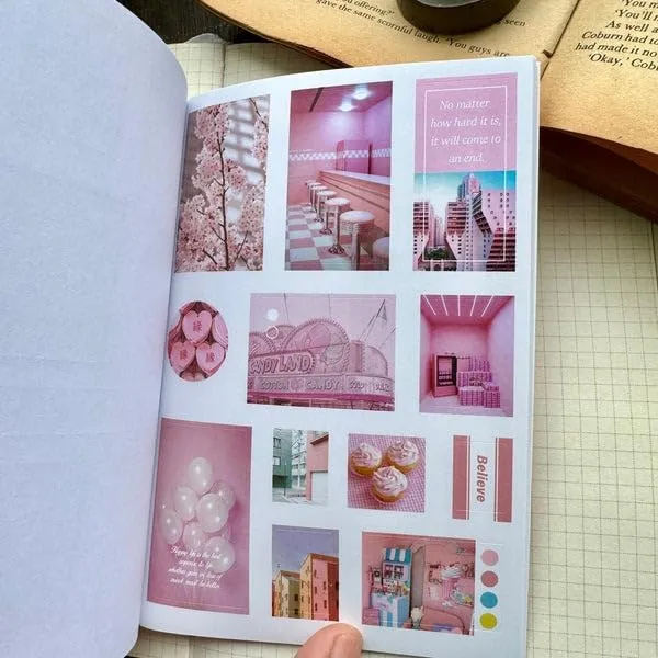 Multicolor_Magazine_Sticker_Booklet,Sticker_Book_Set_20_Sheets/240+_Paper_Retro_Creative_Notebook_Decoration_Stickers,Stickers_For_Project,_Japanese_Style_Stickers,Journals,Scrapbooking