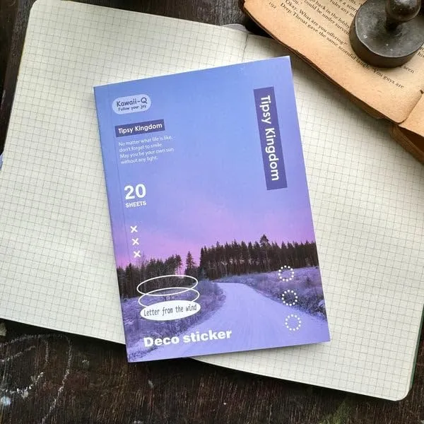 Multicolor_Magazine_Sticker_Booklet,Sticker_Book_Set_20_Sheets/240+_Paper_Retro_Creative_Notebook_Decoration_Stickers,Stickers_For_Project,_Japanese_Style_Stickers,Journals,Scrapbooking_(Purple)