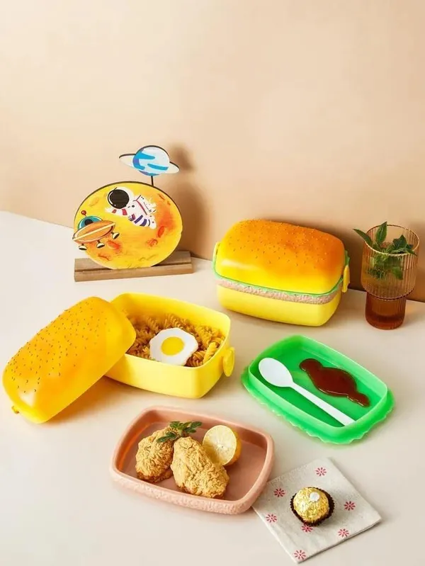 Multicolor_Square_Burger_Lunch_Box_For___Abs_Plastic_Madwolf_Square_3_Containers_Sandwich_Burger_Shape_Tiffin_Lunch_Box_(Yellow,_500_Ml)_(Pack_Of_1)
