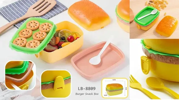 Multicolor_Square_Burger_Lunch_Box_For___Abs_Plastic_Madwolf_Square_3_Containers_Sandwich_Burger_Shape_Tiffin_Lunch_Box_(Yellow,_500_Ml)_(Pack_Of_1)