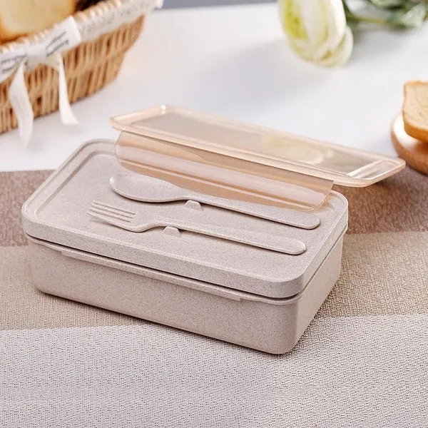 Multicolor_Lunch_Box_Bamboo_Wheat_Straw_Lunch_Box_Set_With_2_Compartments_With_Spoon,Airtight_&_Leakproof_Food_Grade_Tiffin_Storage_Container_Box_For_Office,School,