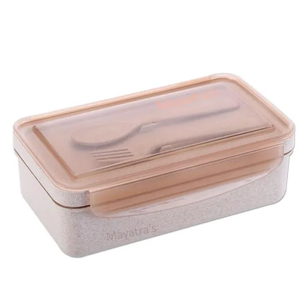 Multicolor_Lunch_Box_Bamboo_Wheat_Straw_Lunch_Box_Set_With_2_Compartments_With_Spoon,Airtight_&_Leakproof_Food_Grade_Tiffin_Storage_Container_Box_For_Office,School,