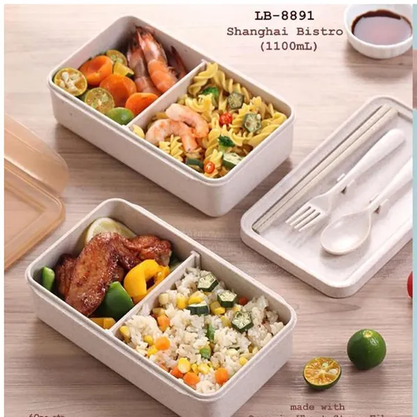 Multicolor_Lunch_Box_Bamboo_Wheat_Straw_Lunch_Box_Set_With_2_Compartments_With_Spoon,Airtight_&_Leakproof_Food_Grade_Tiffin_Storage_Container_Box_For_Office,School,