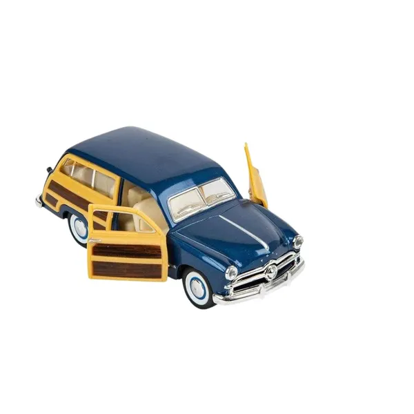 Kinsmart_Blue_1949_Ford_Woody_Wagon_Metal_1:40_Diecast_Model_Car_For
