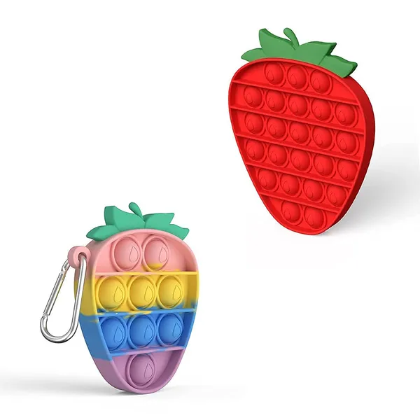 Multicolor_Pop_Fidget_It_Pop_N_Pop_Fruit_Keychain_Flexible_Fun_Learn_N_Play_Reversible_Double_Side_Sensory_Silicone_Stress_Relief_Toy._(Strawberry_2In1)