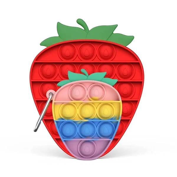 Multicolor_Pop_Fidget_It_Pop_N_Pop_Fruit_Keychain_Flexible_Fun_Learn_N_Play_Reversible_Double_Side_Sensory_Silicone_Stress_Relief_Toy._(Strawberry_2In1)