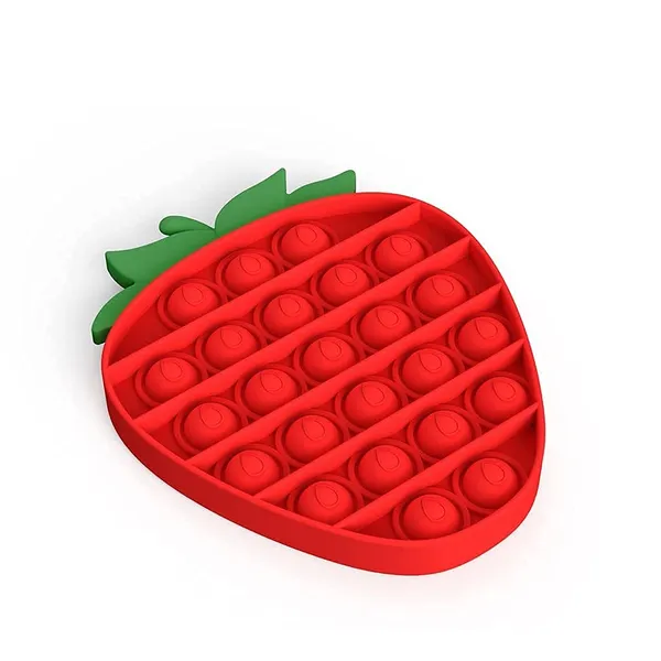 Multicolor_Pop_Fidget_It_Pop_N_Pop_Fruit_Keychain_Flexible_Fun_Learn_N_Play_Reversible_Double_Side_Sensory_Silicone_Stress_Relief_Toy._(Strawberry_2In1)