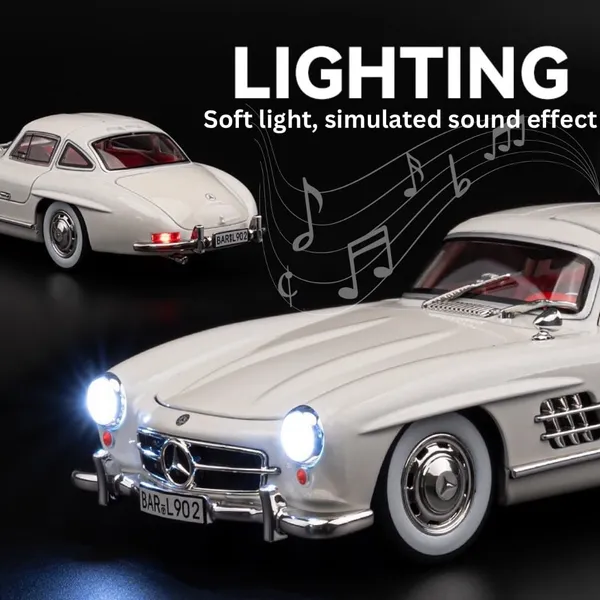 Mercedes-Benz_300SL_1:24_Die-Cast_Sports_Car_-_Alloy_Metal_Pullback_Toy_with_Lights_&_Music,_Openable_Doors,_for___(White)