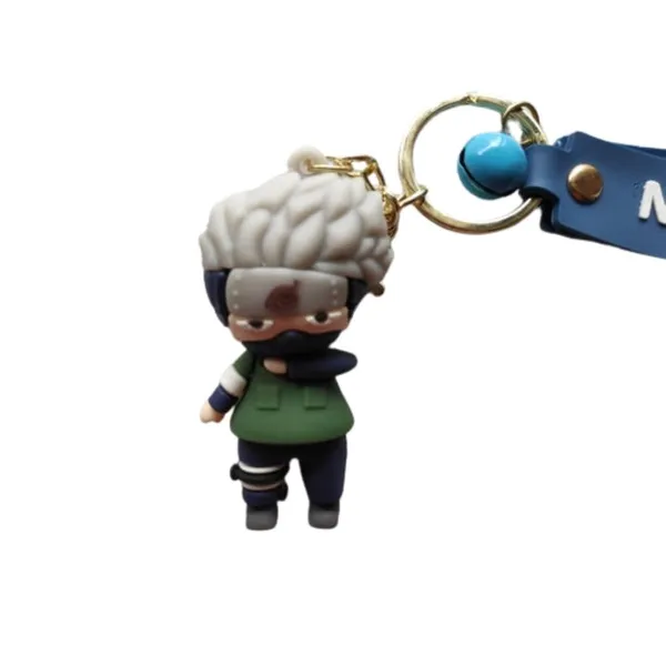 Mayatra's_Niinja_Warior_Rubber_Keychains-_Big_Size_Keychains_with_Hook,_Bell_&_Strap_for_Bags,_Keys_&_Gifts_(Blue)