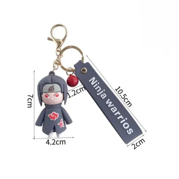 Mayatra's_Niinja_Warior_Rubber_Keychains-_Big_Size_Keychains_with_Hook,_Bell_&_Strap_for_Bags,_Keys_&_Gifts_(Blue)