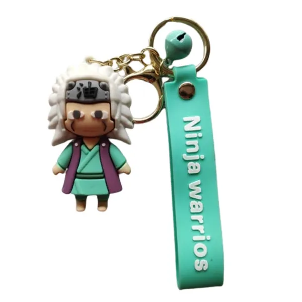 Mayatra's_Niinja_Warior_Rubber_Keychains-_Big_Size_Keychains_with_Hook,_Bell_&_Strap_for_Bags,_Keys_&_Gifts_(Green)