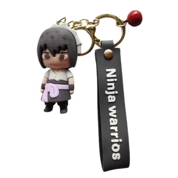 Mayatra's_Niinja_Warior_Rubber_Keychains-_Big_Size_Keychains_with_Hook,_Bell_&_Strap_for_Bags,_Keys_&_Gifts_(White)