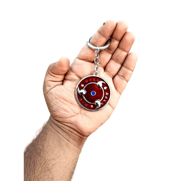Multicolor_Cartoon_Character_Theme_Metal_Keychain_Unit_Compatable_Anime_Design_Revolving_Keychain_Spinner_Type_Revolving_Keyring_For_Gifting_With_Key_Ring_Men_&_Women
