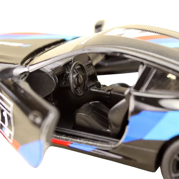 BMW_M8,_1:38_Alloy_Metal_Pull_Back_Car_With_Openable_Doors_(Black)