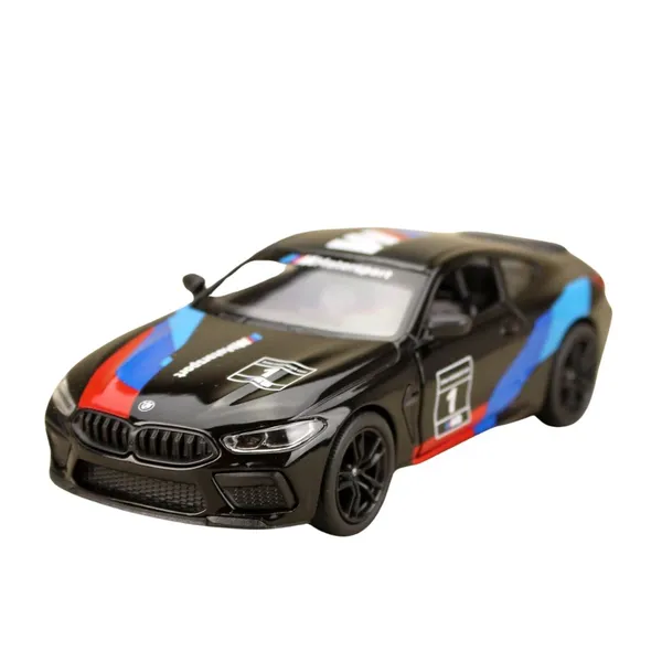 BMW_M8,_1:38_Alloy_Metal_Pull_Back_Car_With_Openable_Doors_(Black)
