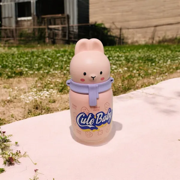 Multicolor_Rabbit_Edition_Stainless_Steel_Vacuum_Insulated_Water_Bottle_Water_Bottle_For___School,Bpa_Free_350Ml,Leak_Proof
