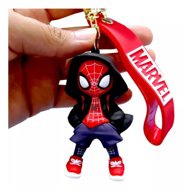 Multicolor_Action_Hero_3D_Keychain_With_Strap_Action_Figure_Keyrings_For___&_Bags_Decor