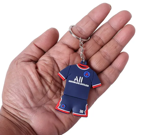 Multicolor_Psg_Football_Player_30#_Messi_Kit_Keychain_For_Car_&_Bike_Gifting_With_Fan_Item_Men_Sport_Keyring_&_Keychain_Key_Chain_Sports()