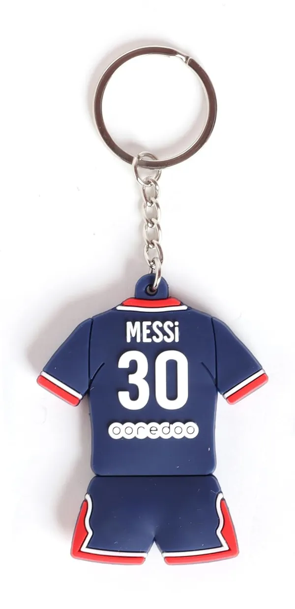 Multicolor_Psg_Football_Player_30#_Messi_Kit_Keychain_For_Car_&_Bike_Gifting_With_Fan_Item_Men_Sport_Keyring_&_Keychain_Key_Chain_Sports()