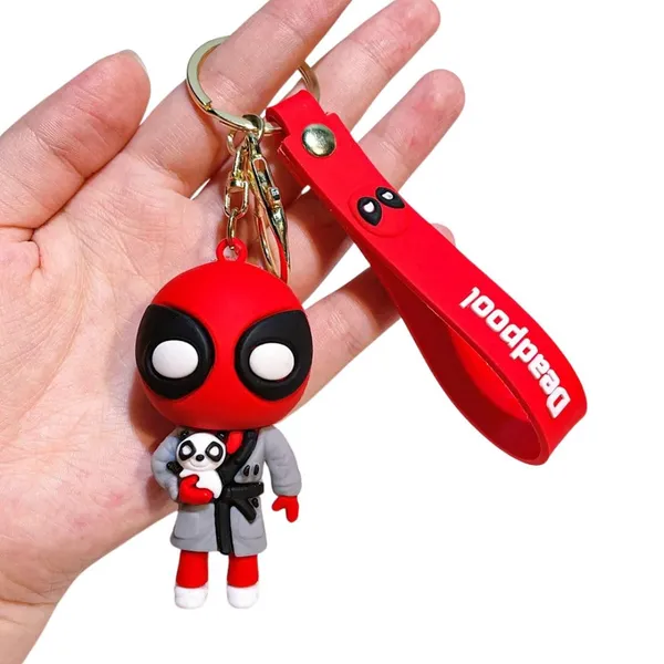 Multicolor_Action_Hero_3D_Keychain_With_Strap_Action_Figure_Keyrings_For___&_Bags_Decor