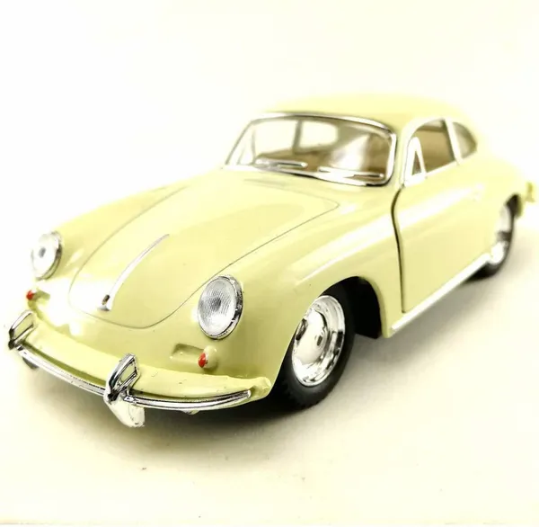 Kinsmart_Porsche_356_B_Carrera_2_Yellow_Color_1:32_Die-Cast_Model_Toy_Car_�_Collectible_Classic_Car