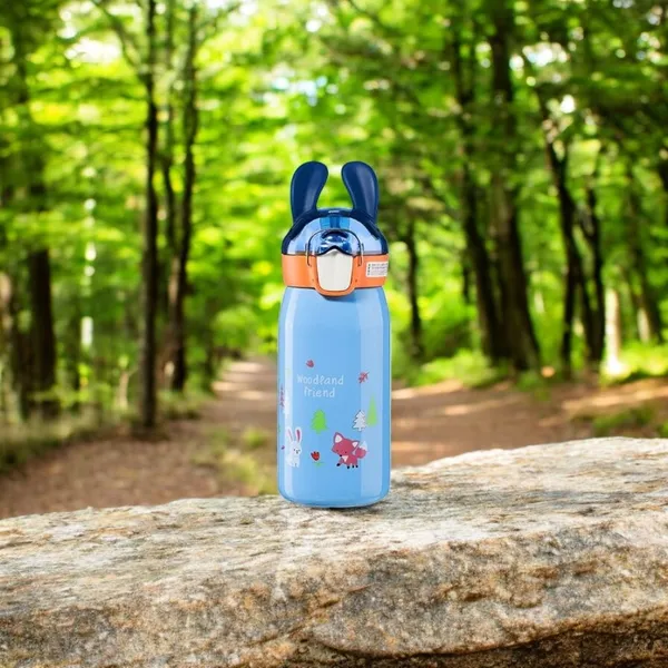 Multicolor_Cartoon_Design_Stainless_Steel_Water_Bottle_For__vacuum_Insulated_Thermal_Flask,Hot_And_Cold_Bottle_With_Straw_For_School,Leak_Proof,Bpa_Free_400Ml_(Woodland)