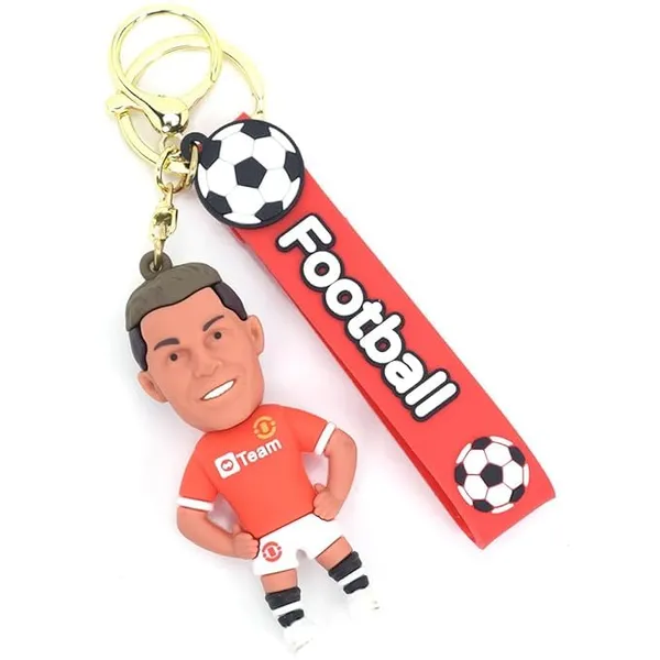 Multicolor_Football_Player_3D_Mould_Keychain_Perfect_Gift_For_Men,_Women,_Boys,_Girls_&_Football_Lovers_(Ronaldo)