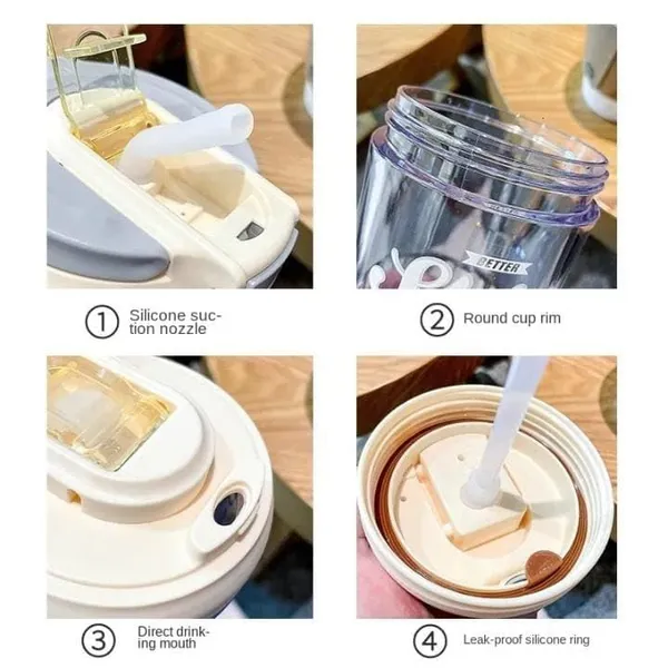 Purple_Drinking_Coffee_Cup_With_Straw_Dual_Plastic_Water_Bottle_Portable_Leakproof_Cute_Drinking_Cup/Stylish_Tumbler_For_Drinking_Beverages_For___And_Adults_480_Ml_(Purple)