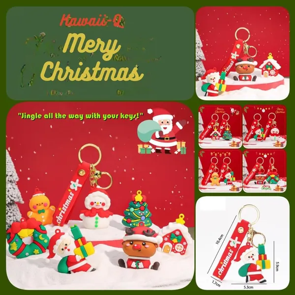 Multicolor_Cute_Kawaii_Christmas_Festival_Backpack_Keychain_Cartoon_Pvc_Handbag_Accessory