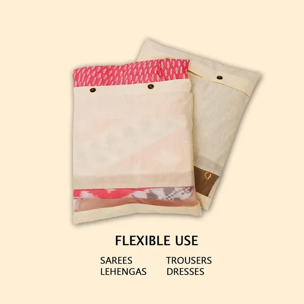 Multicolor_Pack_Of_10_Saree_Storage_Bags_Wardrobe_Organizer_Garment_Storage_Bag_For_Clothes_Storage_Transparent_Cloth_Packing_Bag_Cover_(14.5_*_16.5_Inches)